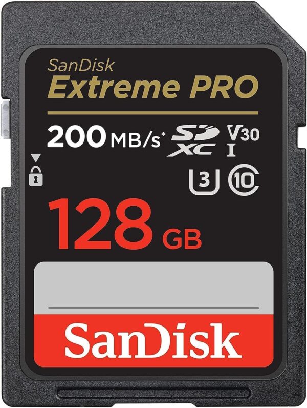 رم اس دی 128 گیگ سن دیسک SanDisk Extreme SD U3 - Image 1