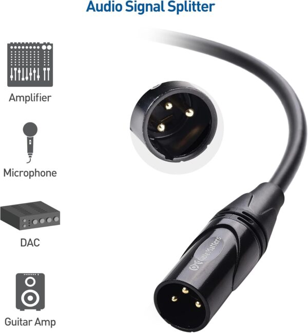 کابل رابط TM Group TRS to XLR 3m - Image 4